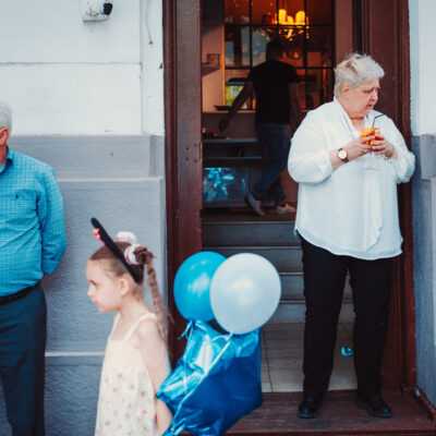 Fotografie bunici botez Vladimir Mihail